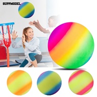 SM* Environmental Protection Toy Ball Kid Toy Bouncy Playground Ball Colorful