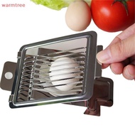 (warmtree) Egg Cutter Stainless Steel Egg Slicer Strawberry Slicer Cutter Tomato Slicer