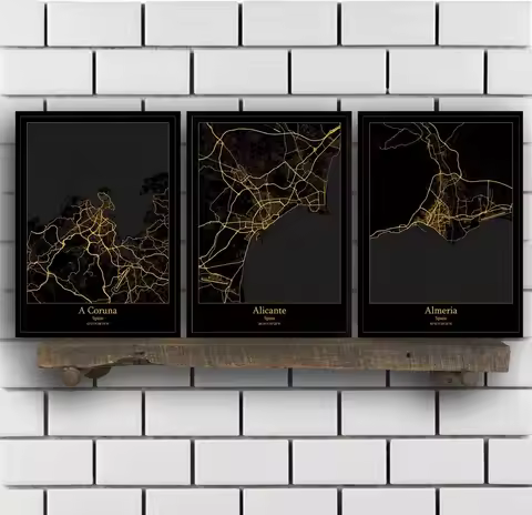 A Coruna Alicante Almeria Badajoz Barcelona Bilbao Cordoba Gijon Girona Granada Huelva Leon Madrid M