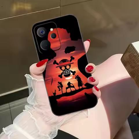 Anime One Piece Luffys Phone Case For OPPO Realme 5 15 15T 14 13 12 11 10 9 9I 8 8I 7 7I 6 Pro Plus 