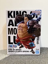 Banpresto One Piece 海賊王 四檔 路飛 和之國 KING OF ARTIST Luffy gear 4 Figure 冒險樂園景品 公仔 模型