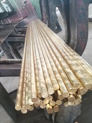 Solid Copper round Bar H59 Brass Hexagonal Brass Rod Pure Brass Cylinder Bar Customizable Hardware M