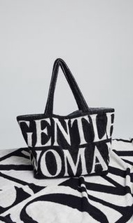泰國GENTLEWOMAN GW TERRY TOTE BAG : BLACK