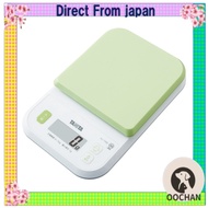 TANITA Cooking Scale Kitchen Scale for Food Cooking Digital 1kg 1g Unit Green KJ-110S GR Can Measure
