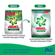 Ariel Laundry Powder Detergent Sunrise Fresh 1410g Set of 2 aJlC