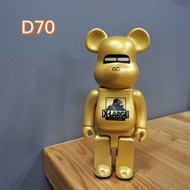 Be@rbrick 400% 28cm X-LARGE x HAJIME SORAYAMA (Gold)