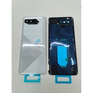 Nhà ở cho ASUS điện thoại ROG 5 trở lại nắp pin vỏ điện thoại với kính máy ảnh len zs673ks i005da