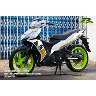 Cover Set Rapido VF3i SYM 185 Chrome White Lemon Ice Yellow Color Accessories Motor Putih Kuning SYM