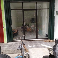 partisi alumunium dan kaca toko kantor