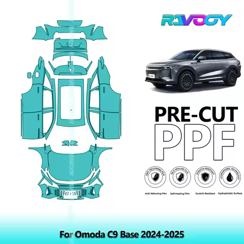 Full Vehicle Clear Bra Precut PPF Paint Protection Film For Omoda C9 Base 2024-2026 8.5mil Self-Heal