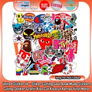 HP United Sticker Id – Custom Cutting Stickers, Trendy Design for Young People, Graffiti Stickers, C