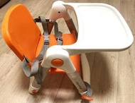 二手 英國 Apramo Flipp 攜帶式 寶寶餐椅