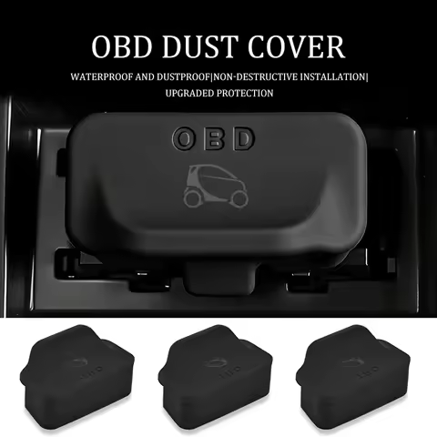 Car Accessories OBD Port Connector Protective Dustproof Cover Cap For Smart Fortwo Cabrio Crossblade