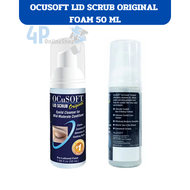 โฟมทำความะสะอาดเปลือกตา Ocusoft Lid Scrub Original Foam 50 ml. 4p