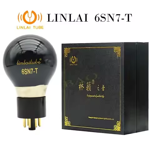LINLAI 6SN7-T 6SN7T Vacuum Tube HIFI Audio Valve Upgrade 6SN7 6H8C 6N8P CV181 6SN7GT Electronic Tube