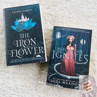 (PRELOVED ENGLISH NOVEL) Before She Ignites - Jodi Meadows / The Iron Flower - Laurie Forest