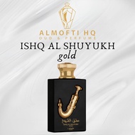 Ishq Al shuyukh LATTAFA GOLD & SILVER PERFUME (100ML) Wangian Parfum Wangi