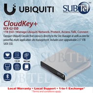 Ubiquiti Cloud Key UCK-G2-SSD Gen2 Plus 1TB 2.5' SATA SSD | 32 GB eMMC | 3GB RAM | PoE | 1 year warr