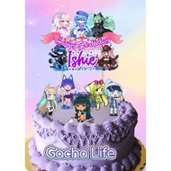 Gacha Life Customized Cake Topper