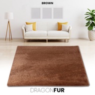 RASFUR FUR CARPET SIZE 180X200CM - 18MM THICKNESS