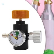 Vonl CO2 Inflation Connector Bottle Refill Adapter Thread CO2 Adapter Metal CO2 Filling Adapter for 