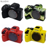 For Sony A7R4 Silicone Case Camera Protective Body Cover Camera Bag Newest For Sony A7 IIII A7R4 A7R