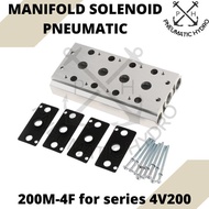 200m-4f Pneumatic Selenoid Manifold For Series 4V200