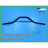 YAMAHA DT100 DT125 DT175 DT250 DT360 DT400-HANDLE BAR "BLACK" // BLACK Plated Handlebars