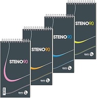 Spiral Notepad STENO90, 130 x 225 mm, 90 g, 60 fg, BM