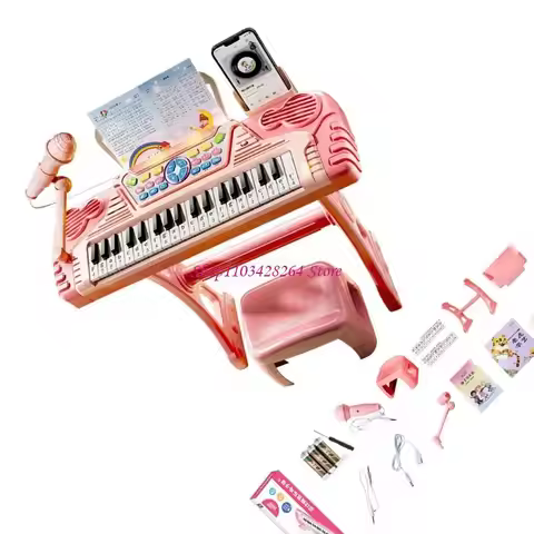 Beginner Friendly Childrens Electronic Piano 37 Keys With USB Port And Battery Usage Designed For Li