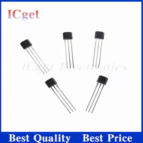 10pcs SS41F A3144 SS49E 0H137 ATS276 US1881 UGH3503 Hall Effect Sensor TO-92 Hall Element Sensor Mot