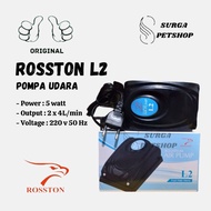 ROSSTON L2 or Q6 Air Pump Aerator L 2 Holes 2 Channels Output Aquarium Air Pump Oxygen Bubble Aquari