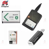 Sony DSC-HX90 HX99 WX500 WX700 camera NP-BX1 battery + charger + card reader