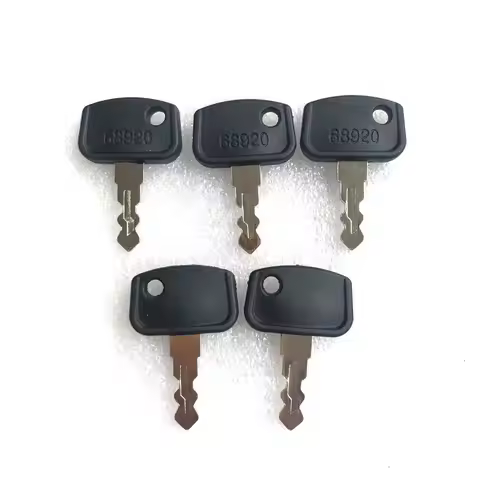 5PCS PL501-68920 68920 Ignition Key for Kubota B BX Series Tractors B26 ZD321 ZD323 RTV 500 900 BX18