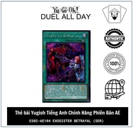 Genuine English Yugioh Card AE Version: ES02-AE104 Exosister Betrayal (SER)