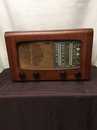日本昭和復古古物懷舊收音機