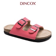 Dép Đế Trấu Nữ 2 Khóa Navy DC01 - EVA Dincox
