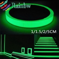 Hot PVC Home Decoration Green 1-5cm 4 sizes Glow In Dark Safety Luminous Tape
