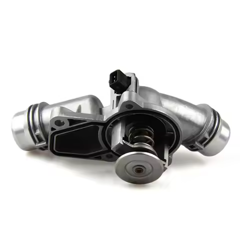 11531437040 Car Engine Cooling Thermostat Housing Coolant Water Pump Outlet For BMW E46 E39 X3 X5 Z3