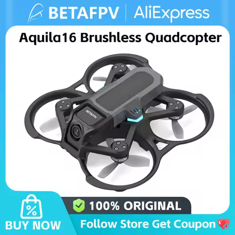 BETAFPV Aquila16 Brushless Quadcopter Up to 8 Mins for VR03 FPV Goggles 1102|18000KV Motor 45mm 3-Bl