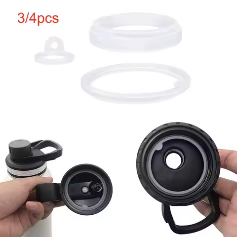 3/4pcs Replacement Rings for Thermoflask 24/32/40/64oz Water Bottle Insulated Stainless Steel Water 