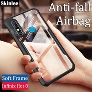 Hard Case INFINIX HOT 8 / HOT 9 / HOT 10 / HOT 10s / HOT 9 PLAY / HOT 10 PLAY Shockproof Armor Tranparent Premium INFINIX