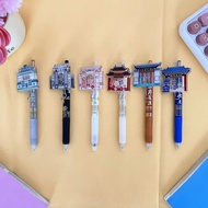 University Approximate Shaking Gel Pen Cool Styling Patch Pen 0.5mmST Head Smooth Quick-Drying Stude