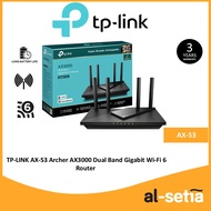 TP-Link ARCHER AX12 AX1500 / AX23 AX1800 / AX53 AX3000 AX3000 WI-FI 6 DUAL-BAND ROUTER WITH GIGABIT 