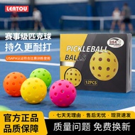 Pickleball Hole Ball Pickleball 12 Balls Color Boxed Pickleball 40 Hole Indoor Ball 26 Hole Outdoor 