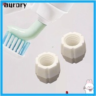AURORY  printed toothpaste squeezer, Compact Design White Toothpaste Refill Adapters, Reusable Trave