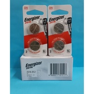 2 CARDS ENERGIZER LITHIUM CR2016 3V BATTERIES