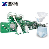 Adult Diaper Machine Full Automatic Adult Diaper Making Machine Ladies Pads Making Machine Automatic Production Line Adult Diapers Incontinence