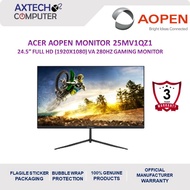 Acer Aopen 25MV1QZ1 24.5" FHD 280Hz Gaming Monitor ( HDMI, DP, 3 Yrs Wrty )