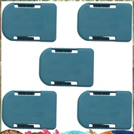 5Pcs Battery Storage Rack Battery Holder Case for  18V Fixing Devices(Blue)